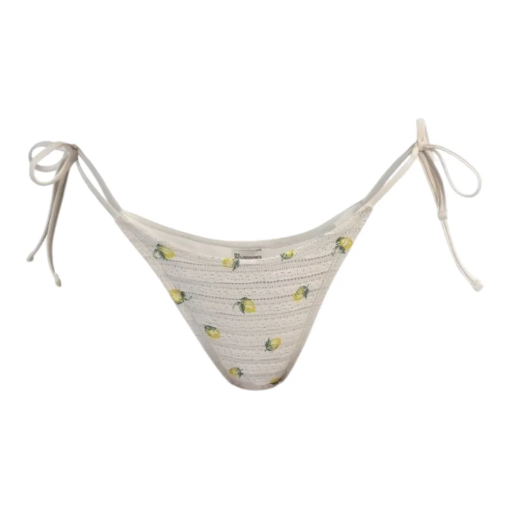 Lemon Squeeze‎ String Bikini Bottoms XXS 00 No Boundaries NWT